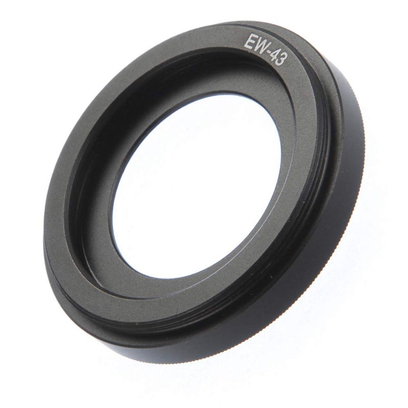 foto4easy غطاء عدسة معدني Foto4easy EW-43 لكاميرا كانون EF-M 22mm F2 STM (أسود) - Image 5